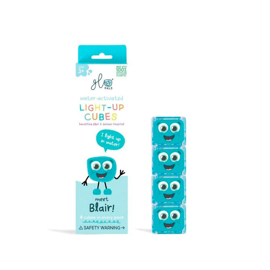Glo Pals – Luces Sensoriales para el Baño - Set de 4 cubos