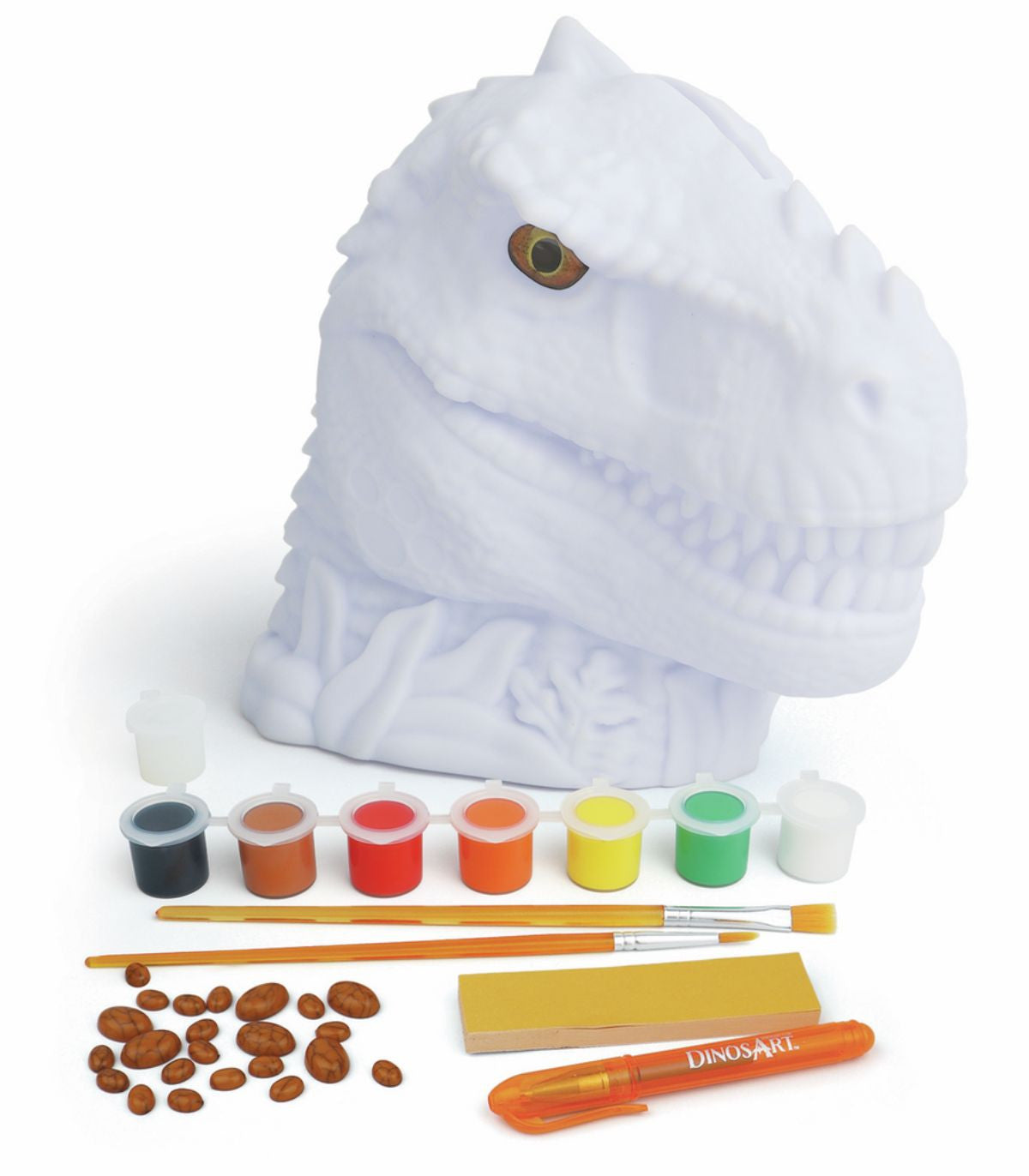 Hucha para pintar - Dinosaurio T-Rex