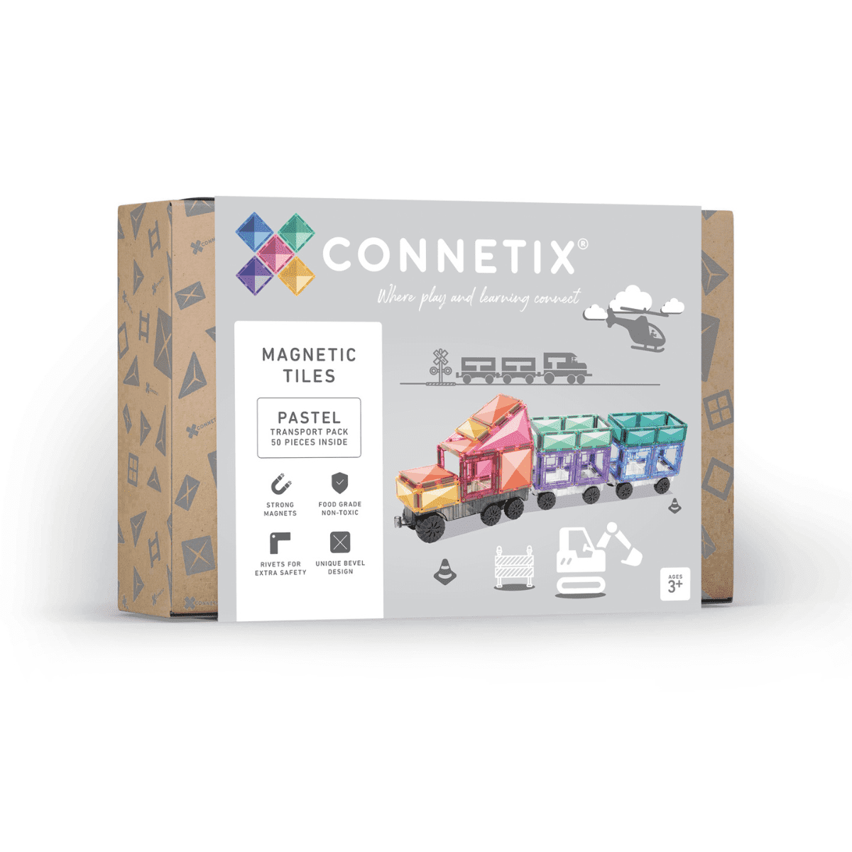 EXTENSIÓN - Pack Transporte - Pastel - 50 pcs
