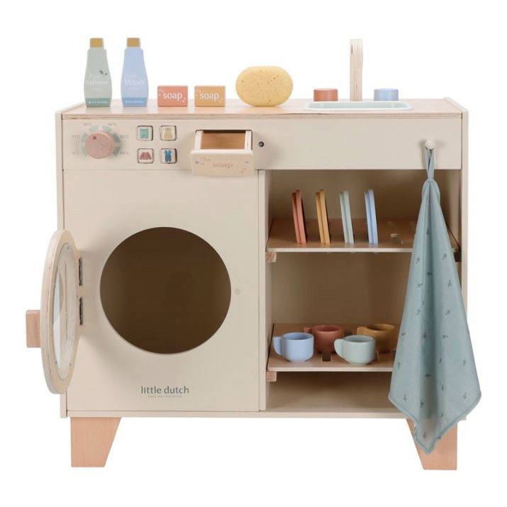 Lavadora y Fregadero de Madera 🔥 EDICIÓN LIMITADA