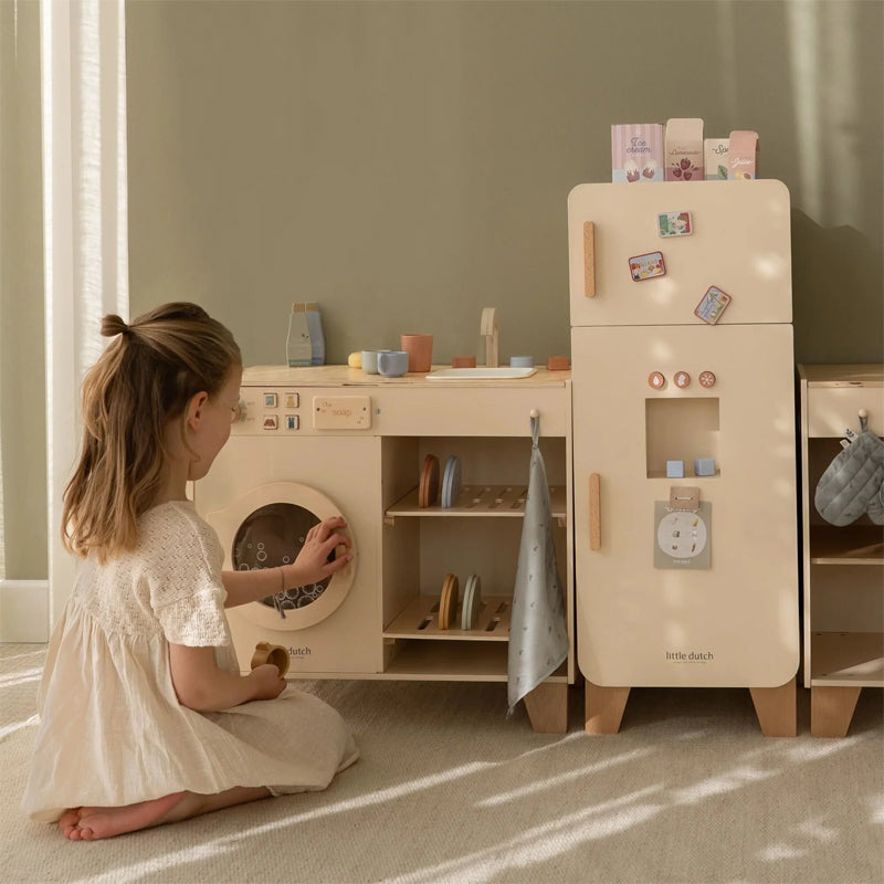 Lavadora y Fregadero de Madera 🔥 EDICIÓN LIMITADA