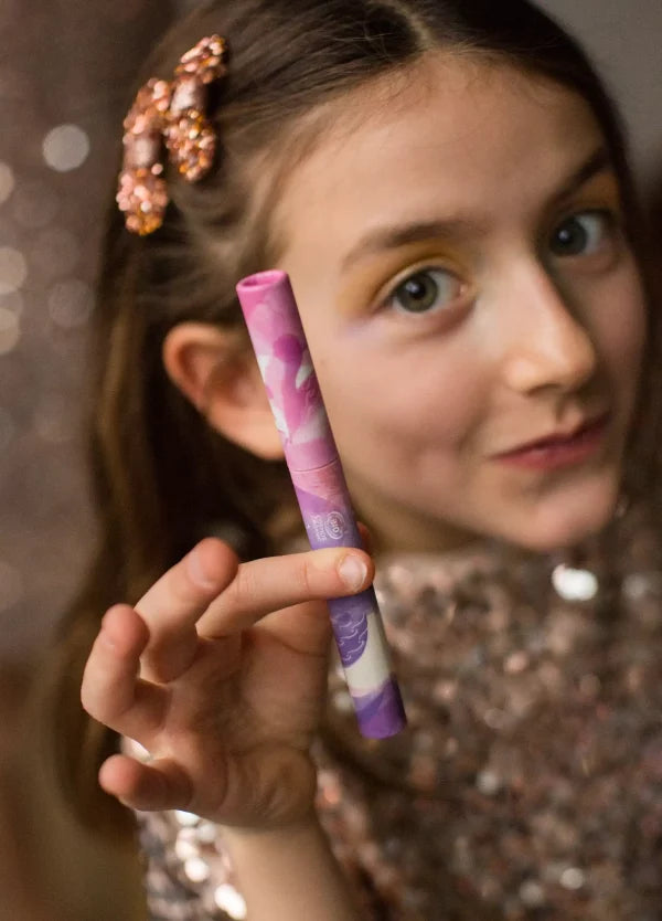Máscara de pestañas para el pelo - Rosa y Morado