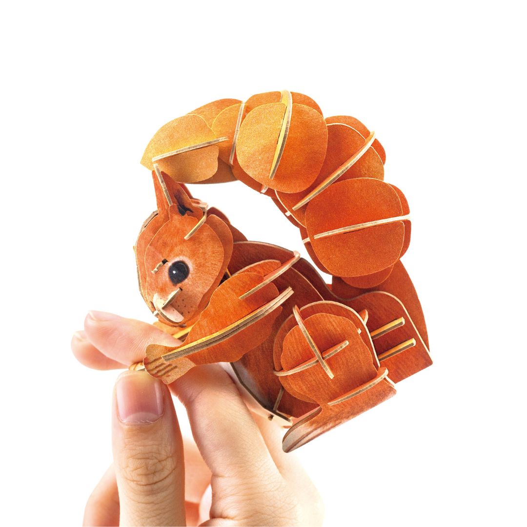Mini Puzzle 3D - Ardilla