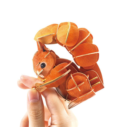 Mini Puzzle 3D - Ardilla