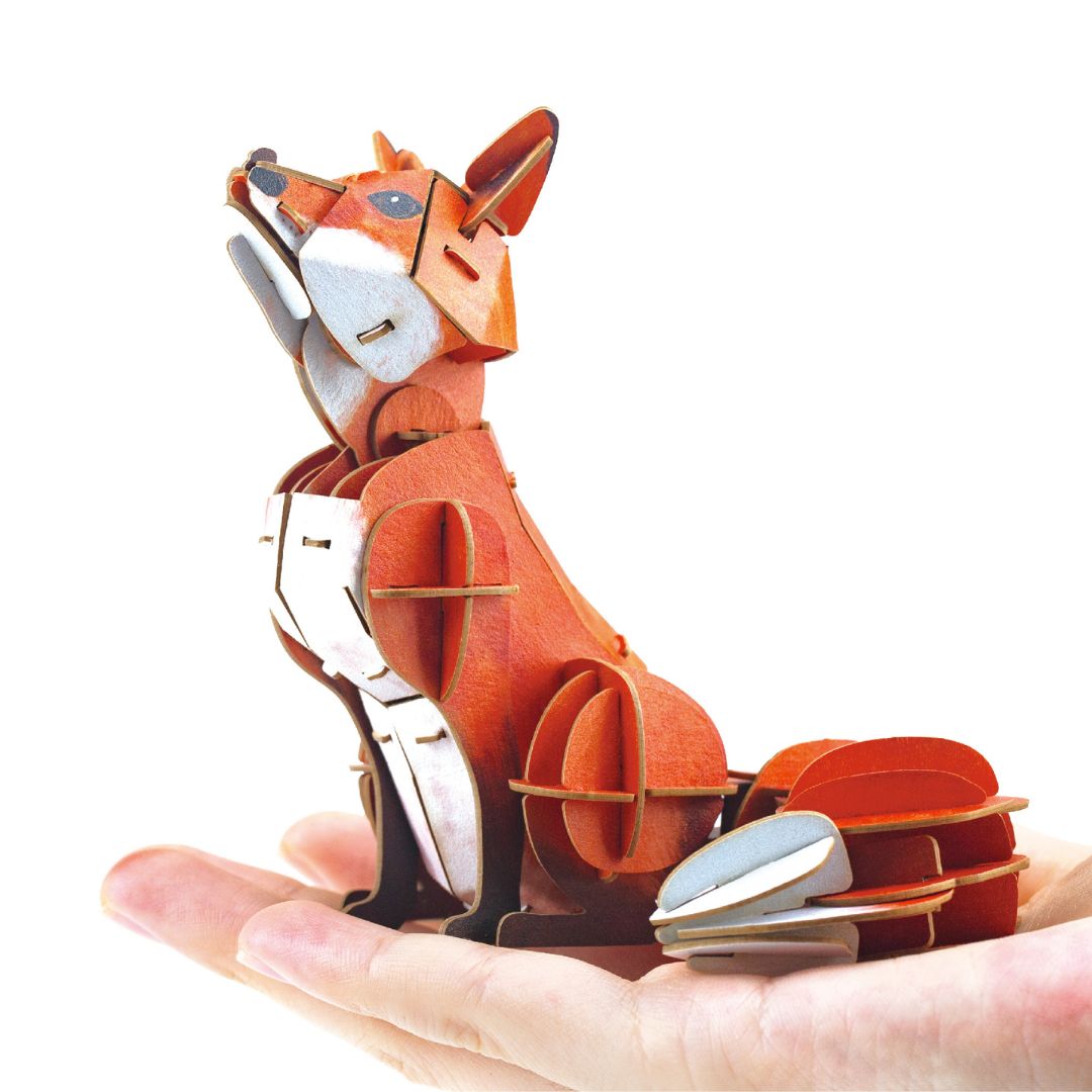 Mini Puzzle 3D - Zorro rojo