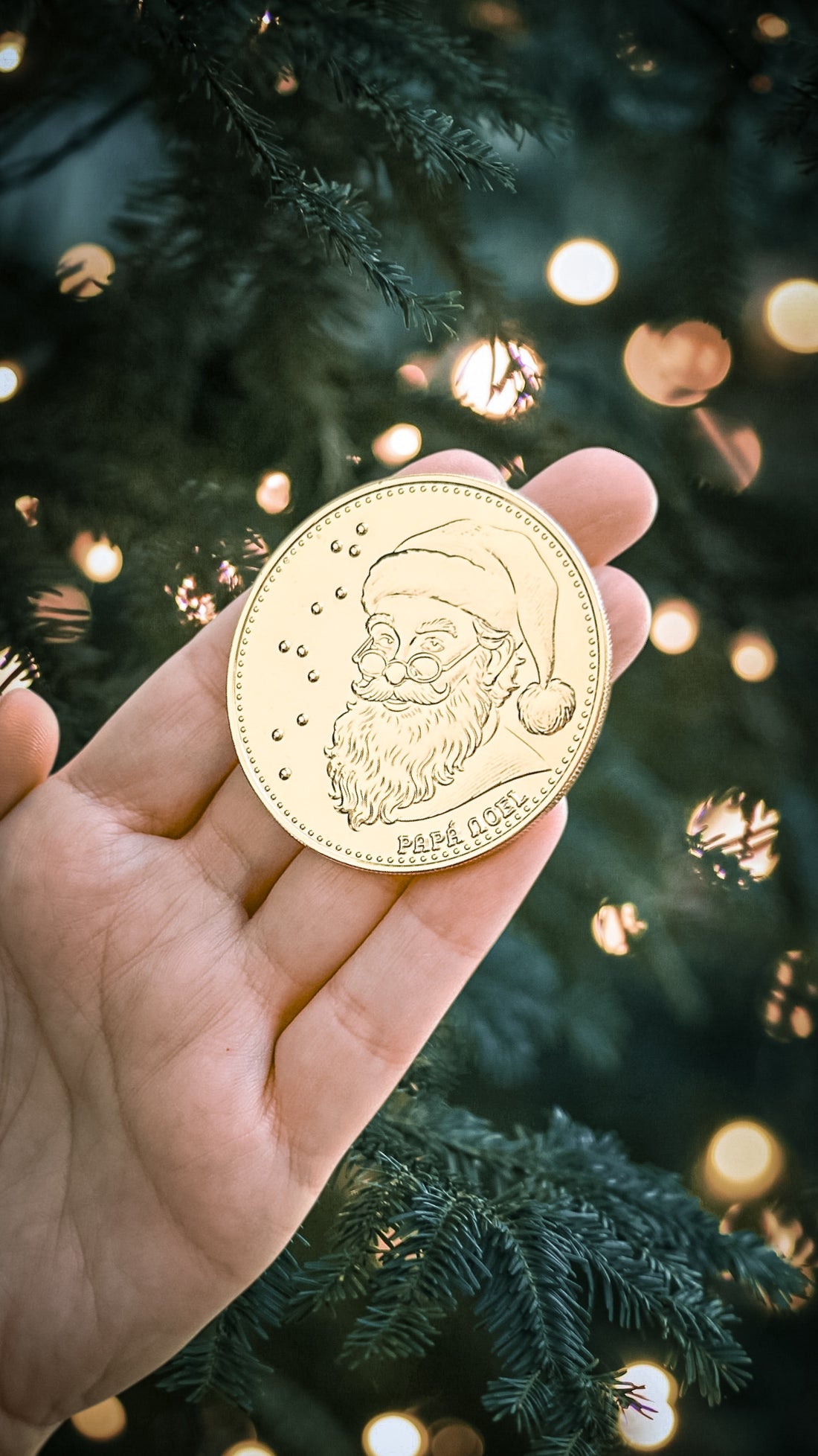 La Moneda solidaria más Mágica - Papá Noel