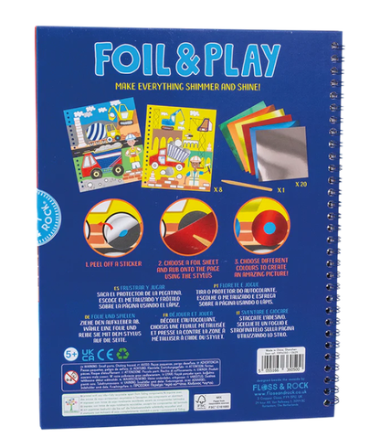 Foil &amp; Play - Juego de frustar y jugar - Construcción