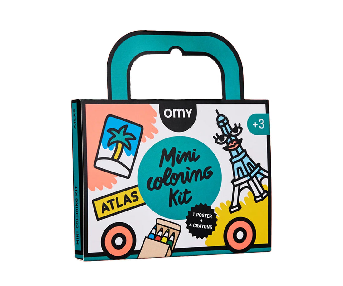 Kit de bolsillo de colorear -Atlas