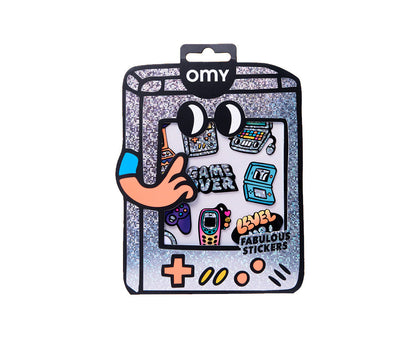 Pegatinas Fluorescentes - Big game boy