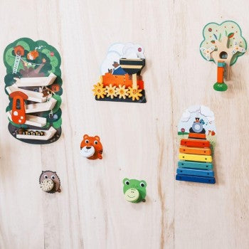 PREVENTA 🔥 Juegos verticales para pared - Gira Gira Señor Oso