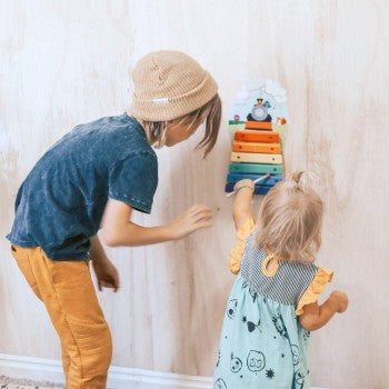 PREVENTA 🔥 Juegos verticales para pared - Tren Xilofono