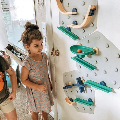 PREVENTA 🔥 Circuito de bolas para pared Crayon 3 piezas