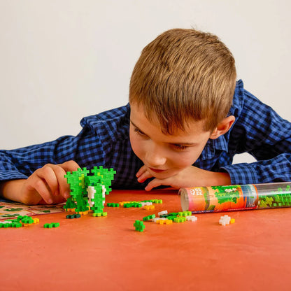 Plus Plus - Tamaño Mini - Tubo de personajes y animales (100 piezas)