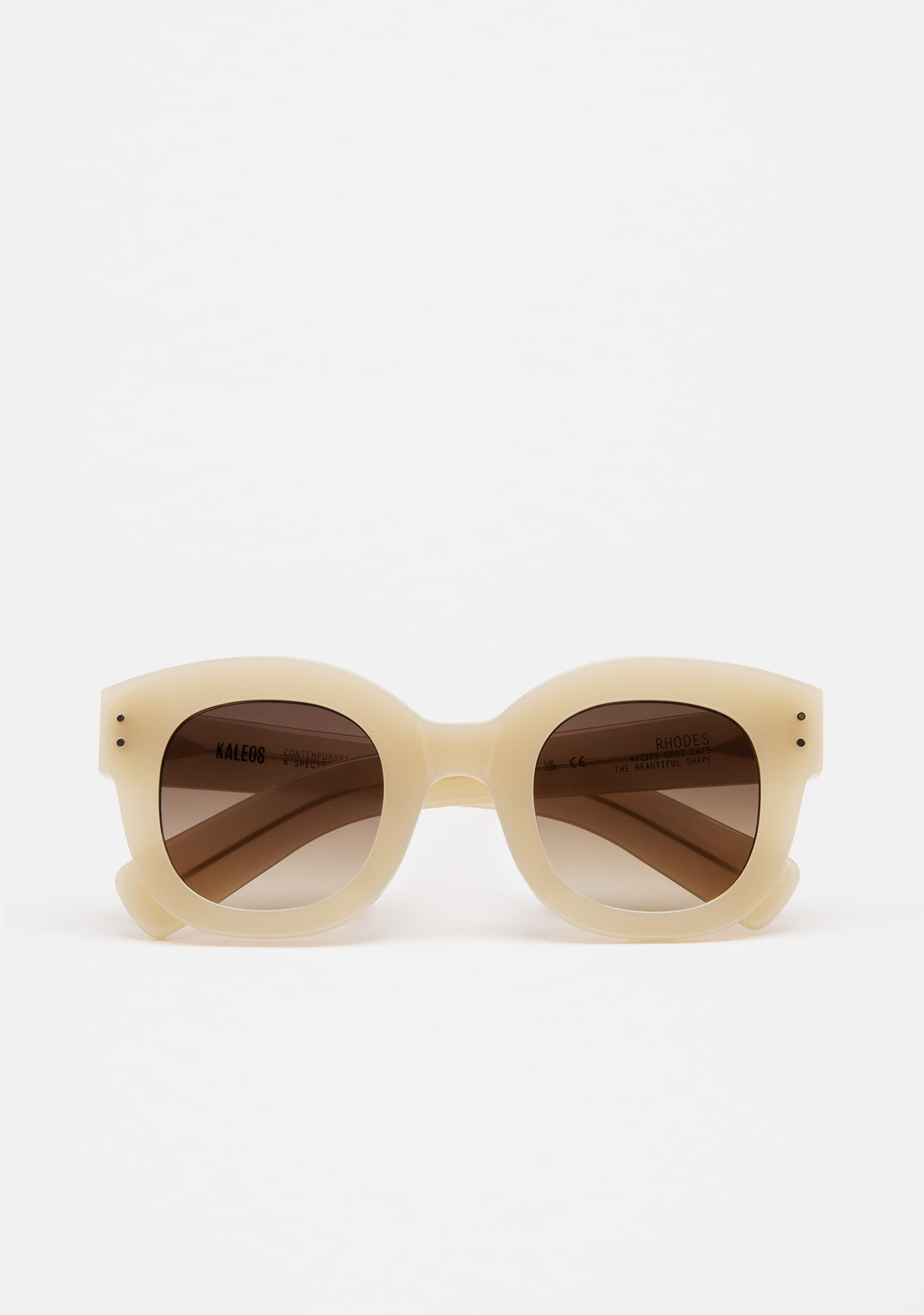 Gafas de Mujer - RHODES - Beige Translúcido