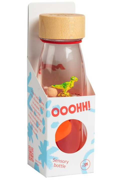 Botella sensorial - MOVE - Dinosaurio