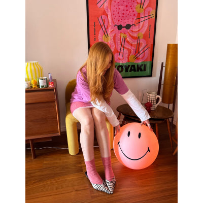 PREVENTA 🔥 Lámpara - Smiley® - XL (50 cm) Rosa - ¡NOVEDAD!