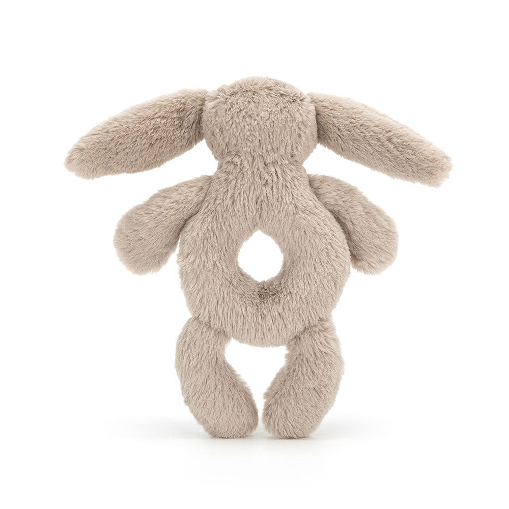 Peluche Sonajero de anillo - Conejo Beige