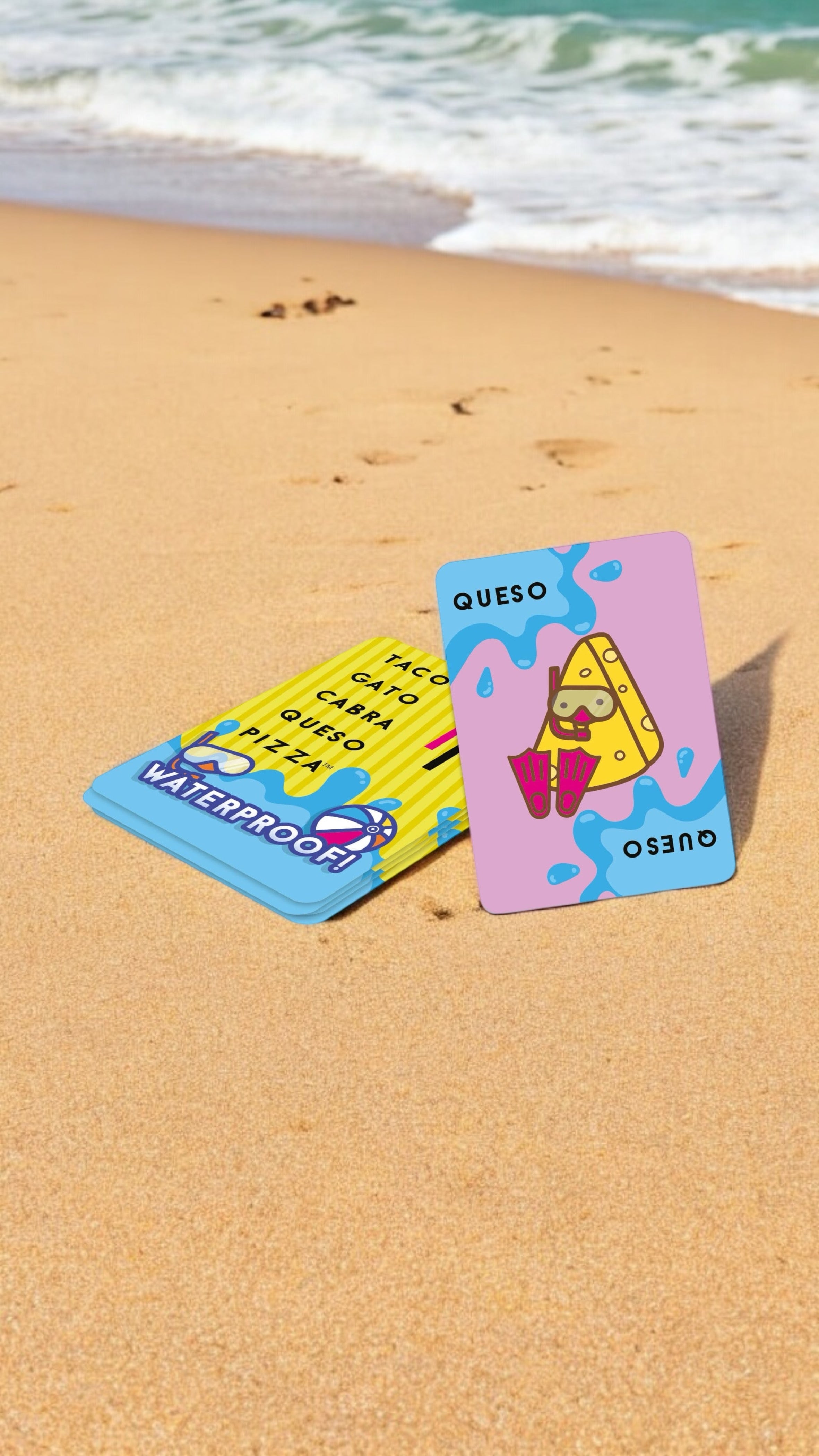 Taco, Gato, Cabra, Queso, Pizza - WATERPROOF