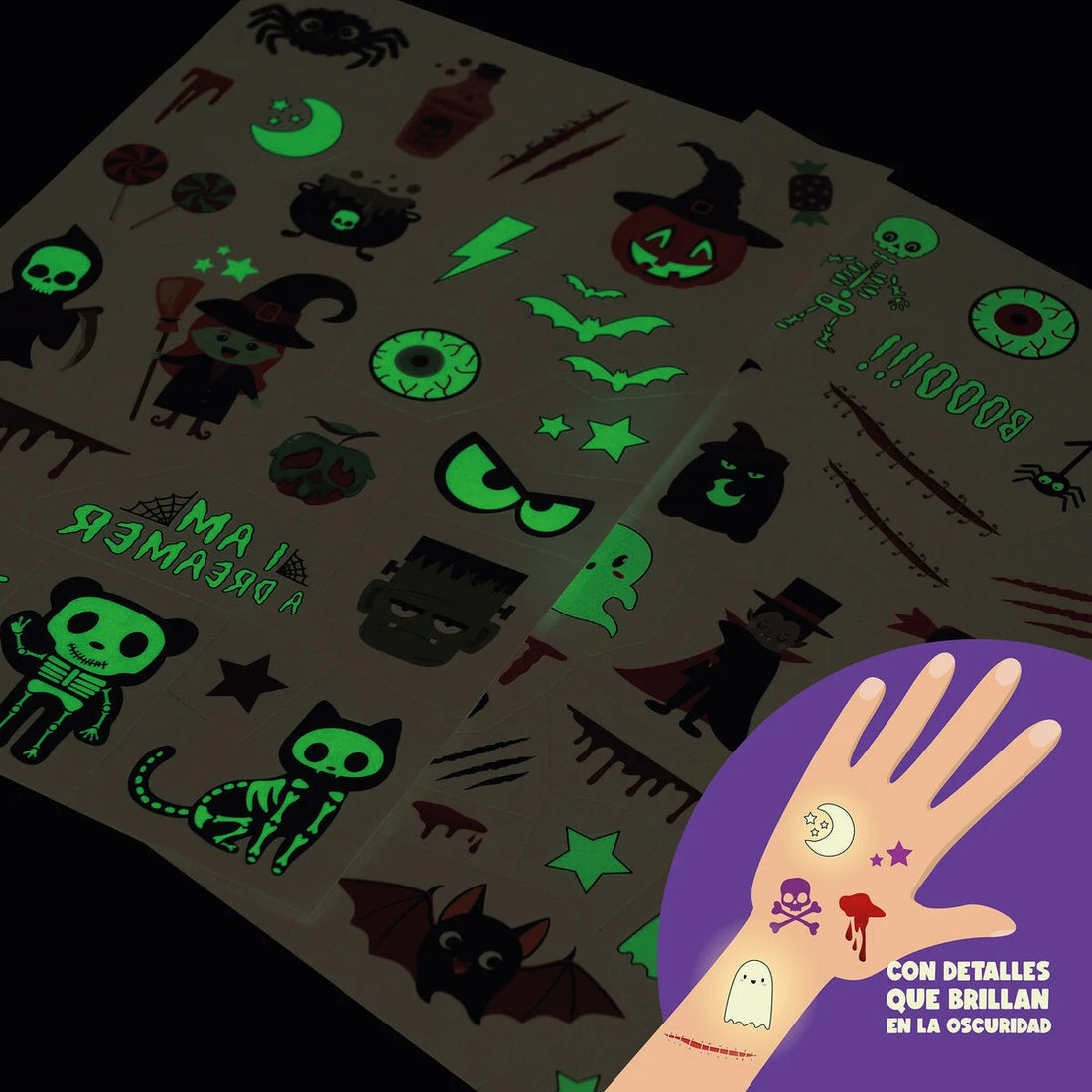 Tatuajes Temporales - HALLOWEEN