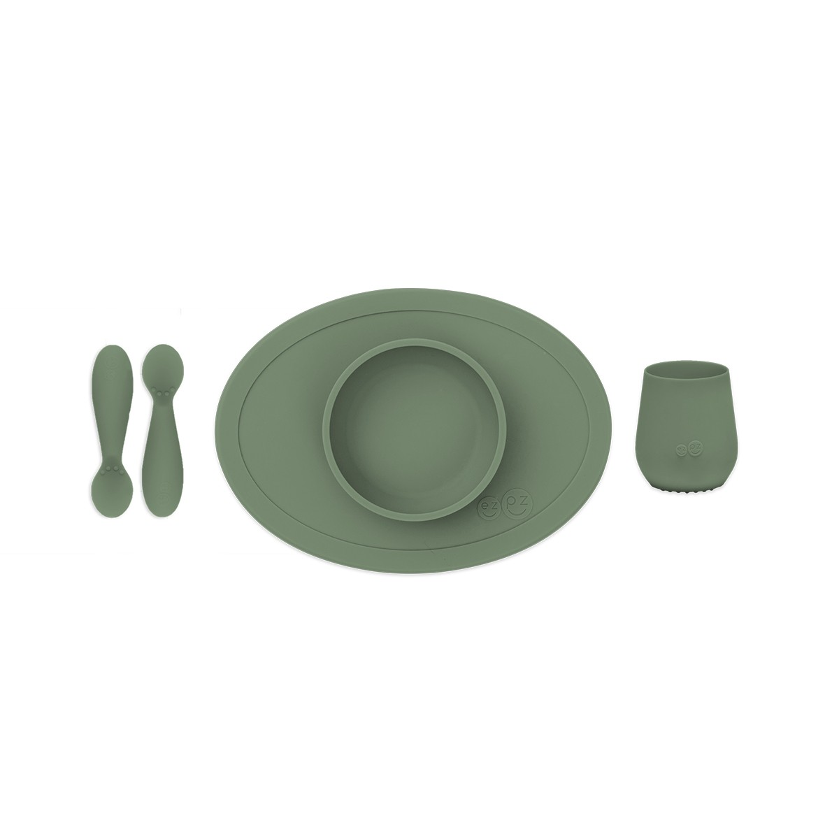 Set de primeros alimentos ( Bowl + Vaso + Cubiertos)