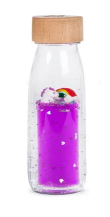 Botella sensorial - MOVE - Arcoiris