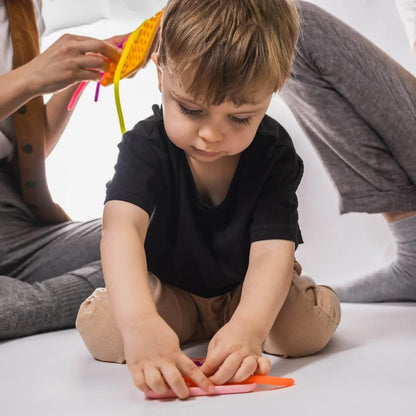 Juguete sensorial - Gusanos elásticos