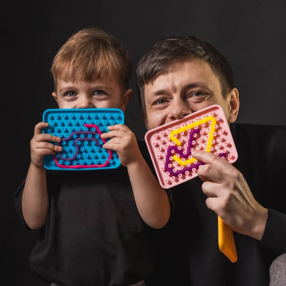 Juguete sensorial - Gusanos elásticos