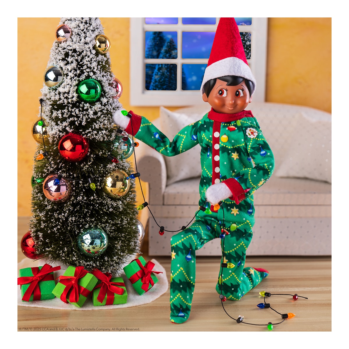 Accesorios Elfo - Pijama Árbol de Navidad