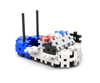 Meli - Basic (4 en 1) - 160 piezas - Policía - Casa de Fieras