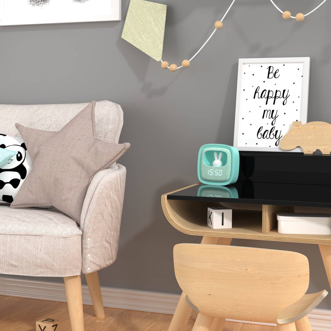 Reloj Despertador - Luz de noche - Casa de Fieras