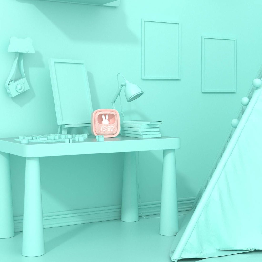 Reloj Despertador - Luz de noche - Casa de Fieras