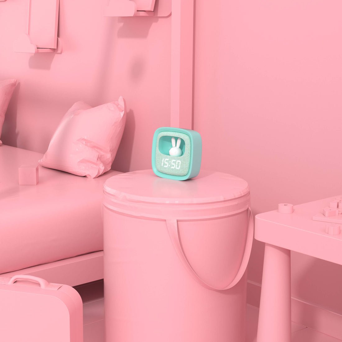 Reloj Despertador - Luz de noche - Casa de Fieras