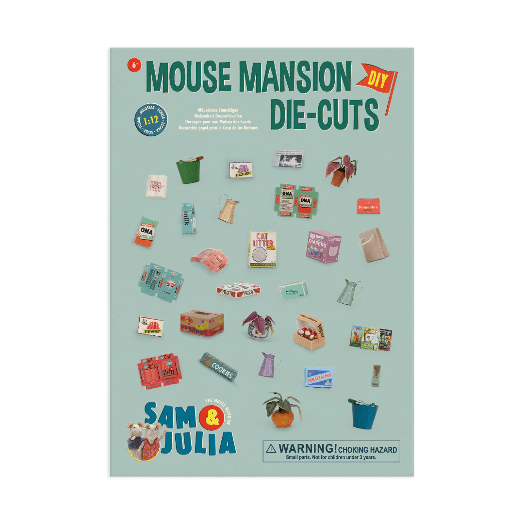 Accesorios Recortables - Casa de los Ratoncitos - Casa de Fieras