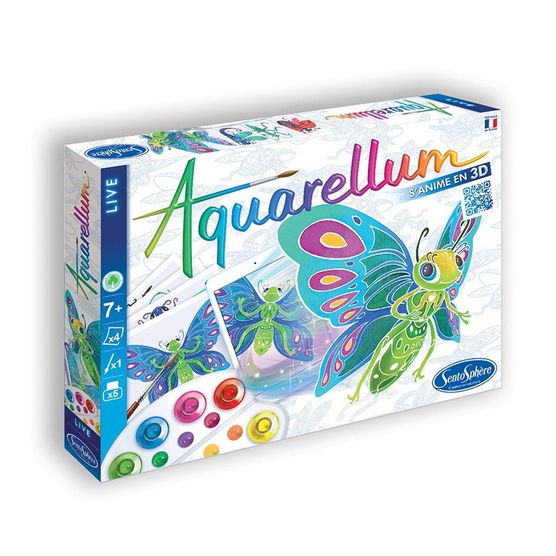 Aquarellum en 3D - Insectos - Casa de Fieras
