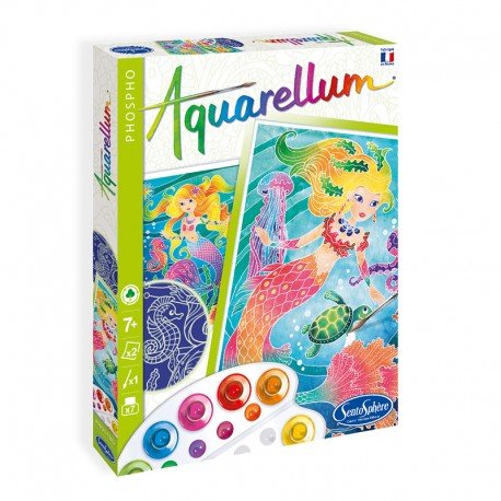 Aquarellum Fluorescente - Sirenas - Casa de Fieras