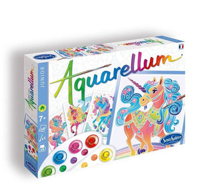 Aquarellum Junior - Unicornios - Casa de Fieras