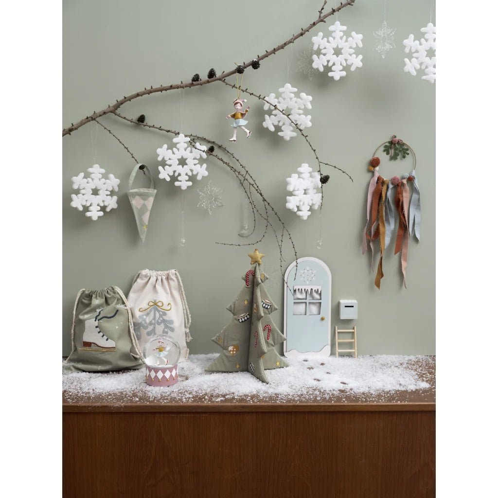 Árbol de Navidad Bordado - Verde - Casa de Fieras