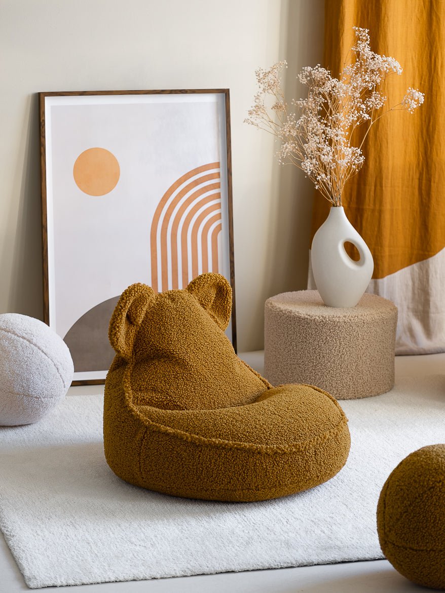 Beanbag Bear chair - Teddy - Maple - Casa de Fieras