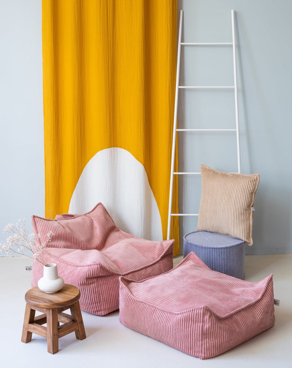 Beanbag Chair - Pana - Pink Mousse - Casa de Fieras