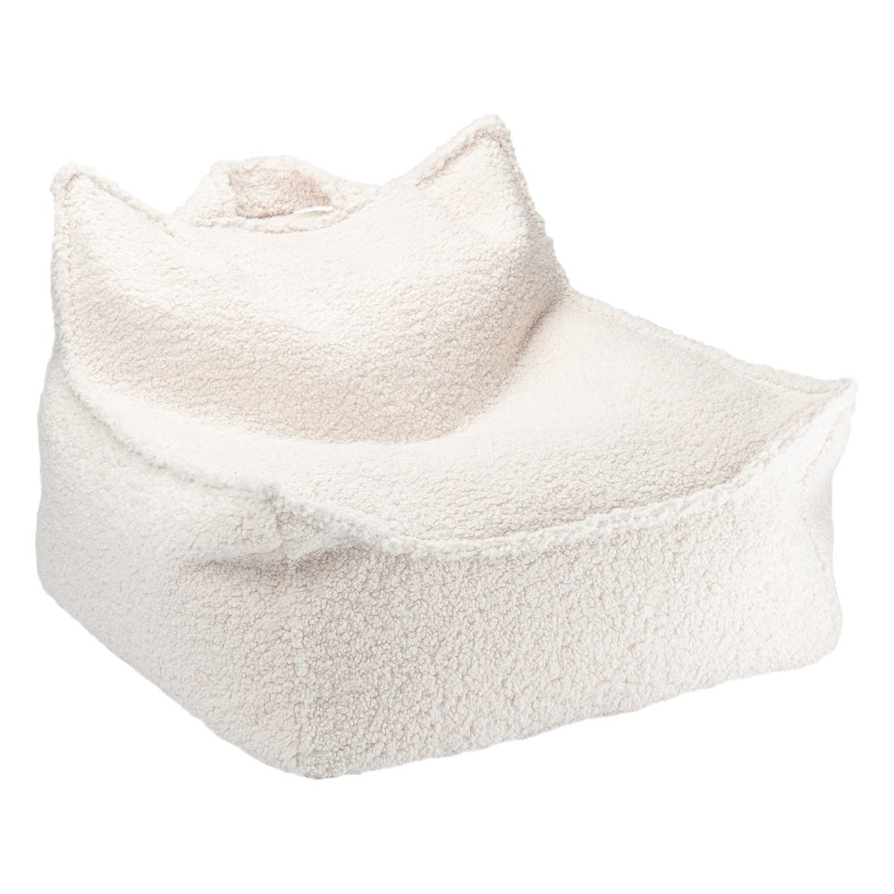 Beanbag Chair - Teddy - Cream White - Casa de Fieras