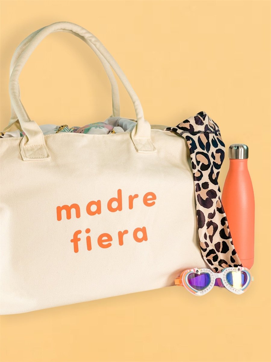 Bolsa de playa - MADREFIERA - Arena y flúor - Casa de Fieras