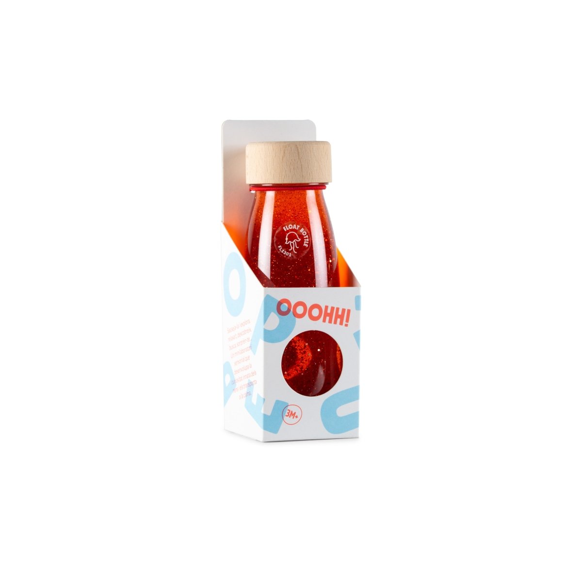 Botella sensorial - FLOAT - Naranja - Casa de Fieras