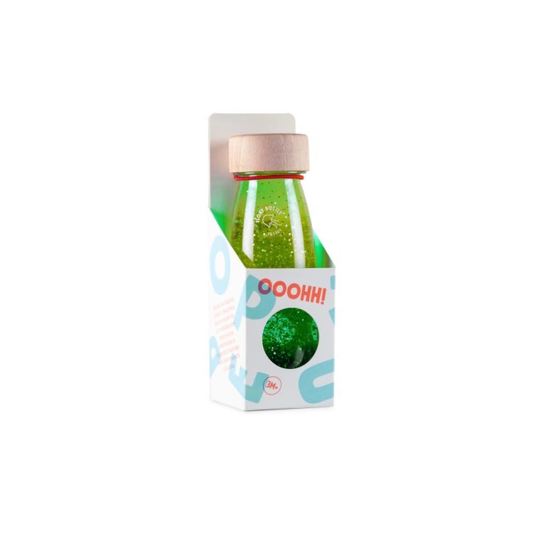 Botella sensorial - FLOAT - Verde - Casa de Fieras