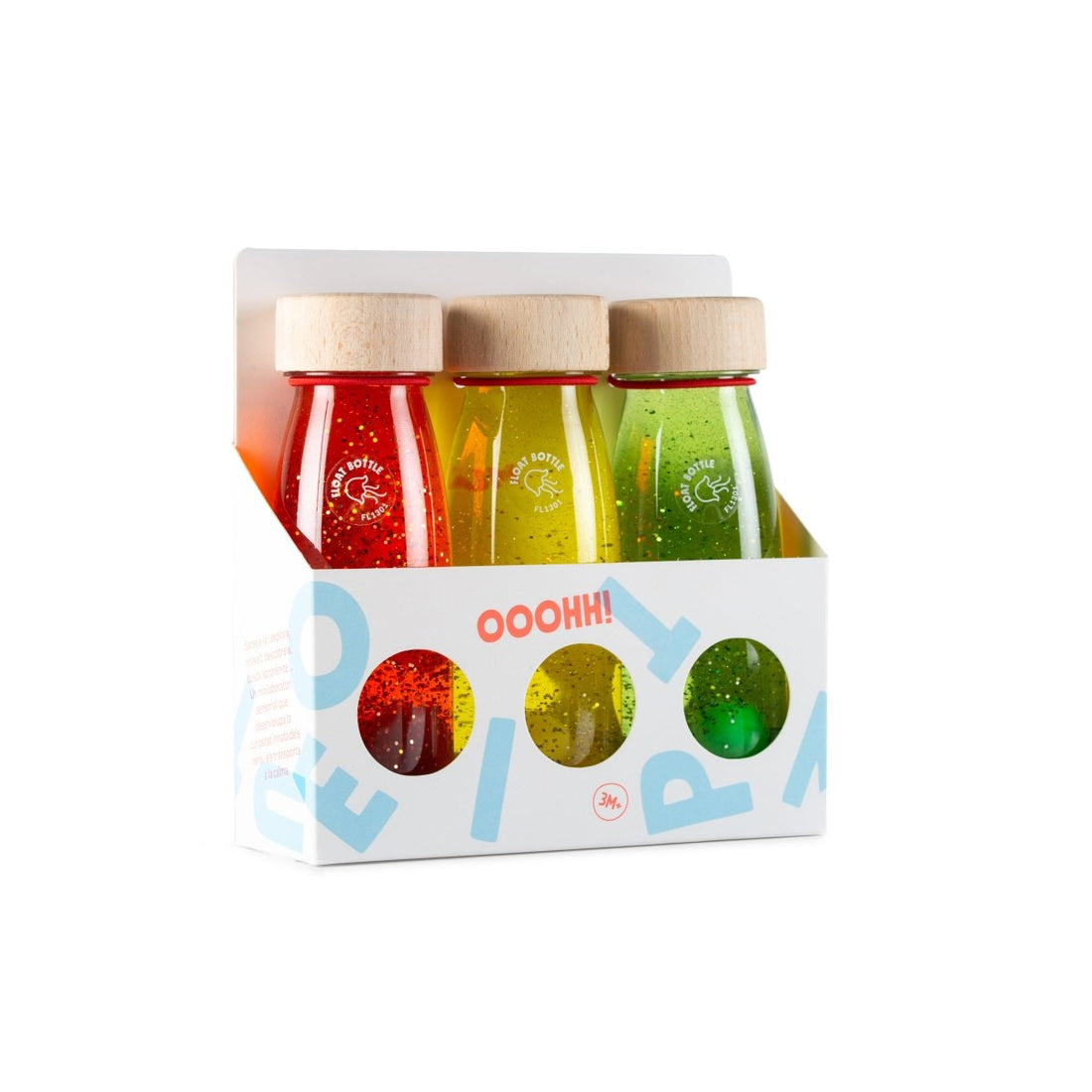 Botella sensorial - PACK de 3 - Atardecer - Casa de Fieras