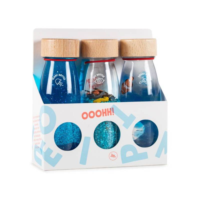 Botella sensorial - PACK de 3 - Calma - Casa de Fieras