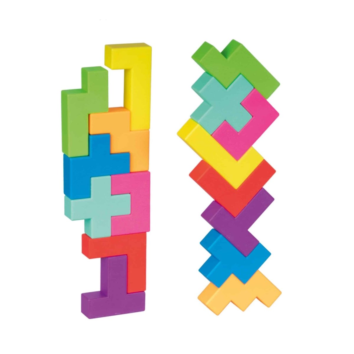 Buildzi - Retos de construcción tipo Tetris - Casa de Fieras