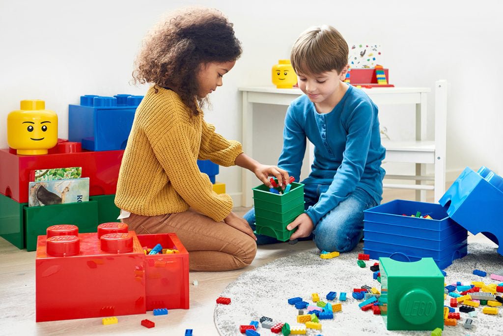 Caja XXL Lego® - Bloque de 4 - Colores pastel - Casa de Fieras