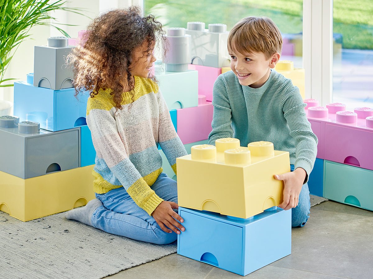 Caja XXL Lego® - Bloque de 8 - Colores clásicos - Casa de Fieras