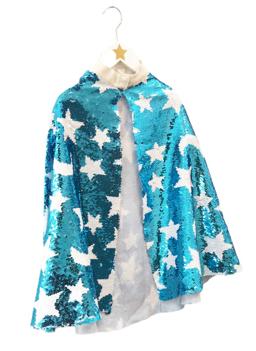 Capa (corta) de lentejuelas - Estrellas - Casa de Fieras