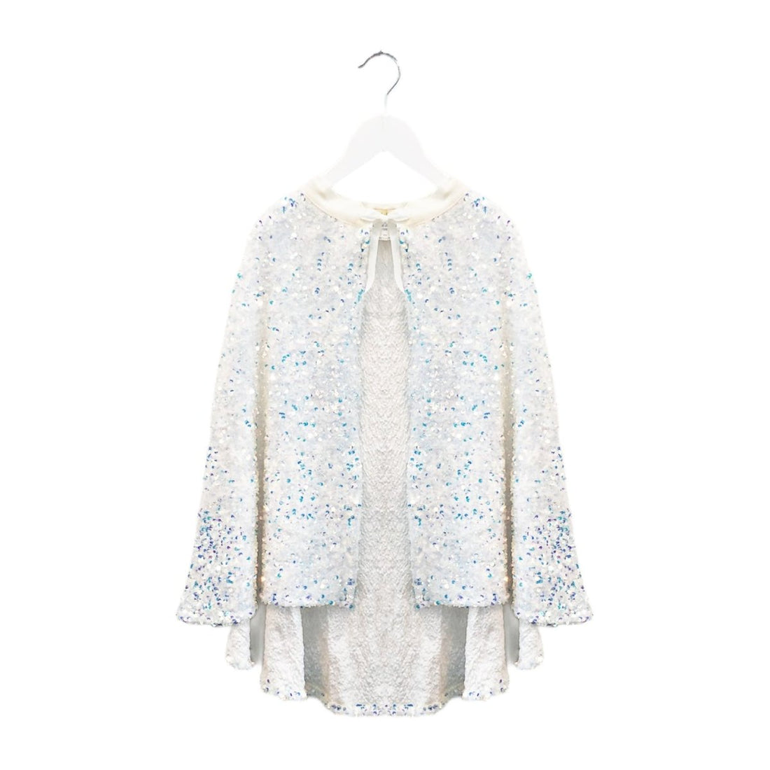 Capa (corta) de lentejuelas - Whitesnow Iridescente - Casa de Fieras